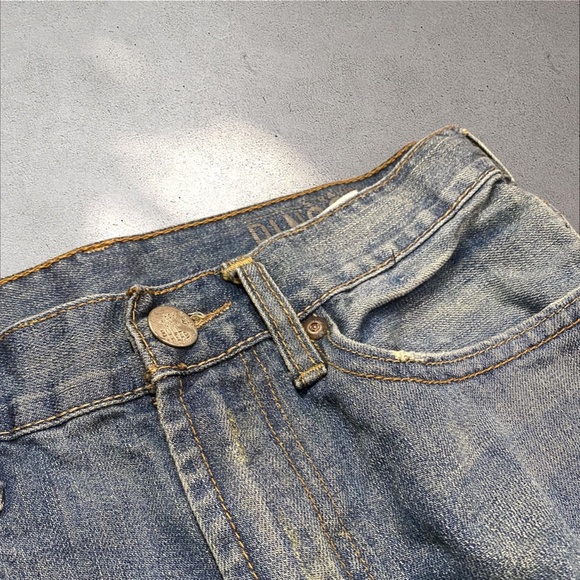 !! SOLD DO NOT BUY !! Bull Head Drop Rise Straight Jeans - Picture 6 of 8